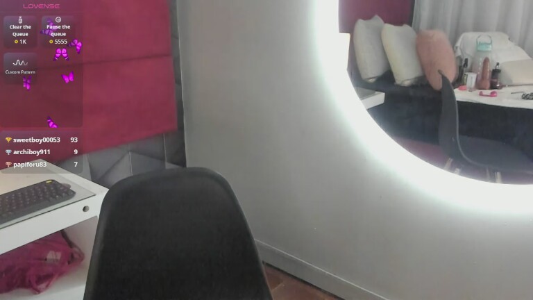 hannymilf's Streamate show and profile